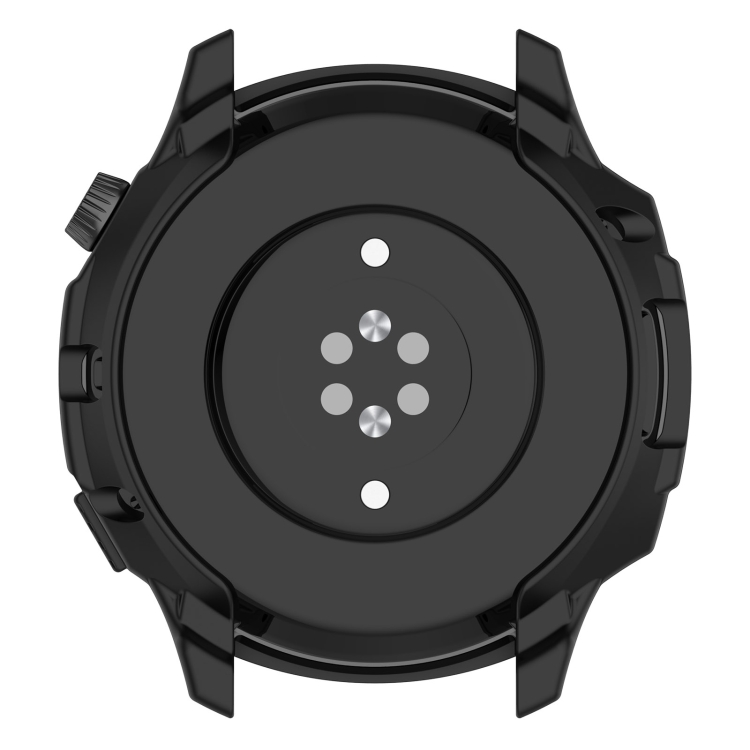 Para Amazfit GTR 4 / GTR 4 Pro Armor Hollow TPU Watch Case (Negro)