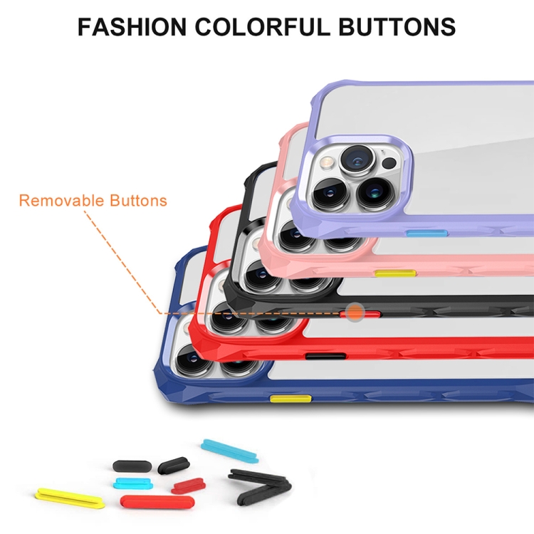 For iPhone 14 Water Cube High Transparent Space Phone Case(Sapphire) For iPhone 14 Water Cube High Transparent Space Phone Case(Sapphire)