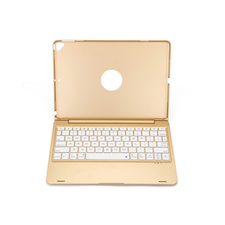 For iPad 9.7 inch Tablet Wireless Bluetooth Keyboard Case(Gold) For iPad 9.7 inch Tablet Wireless Bluetooth Keyboard Case(Gold)