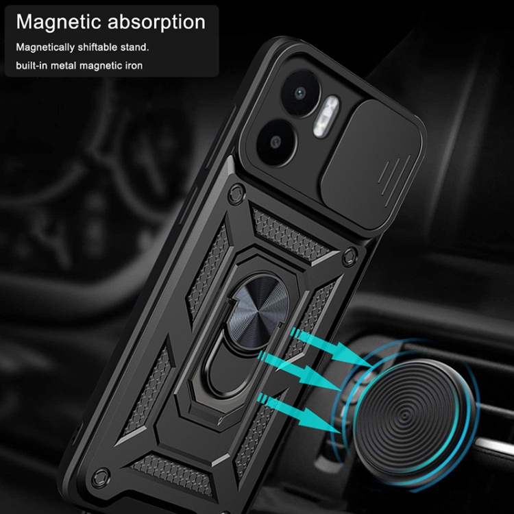 Cover Antiurto Con Anello YUECXIN 5G Con Anello E Protezione Lente