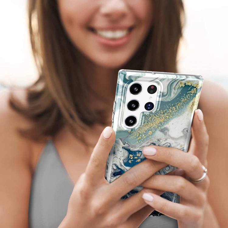 For Samsung Galaxy S22 Ultra 5G Marble Pattern IMD Phone Case(P-GWL10105) For Samsung Galaxy S22 Ultra 5G Marble Pattern IMD Phone Case(P-GWL10105)