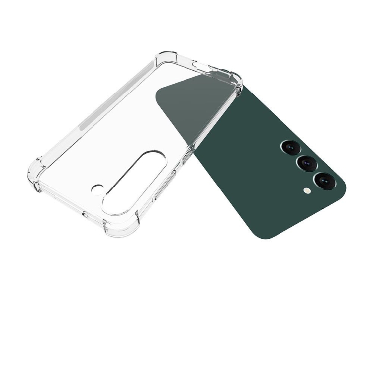 For Samsung Galaxy S23+ 5G Shockproof Non-slip Thickening TPU Phone Case(Transparent) For Samsung Galaxy S23+ 5G Shockproof Non-slip Thickening TPU Phone Case(Transparent)