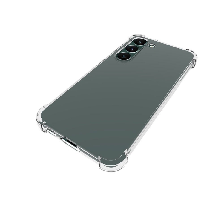 For Samsung Galaxy S23+ 5G Shockproof Non-slip Thickening TPU Phone Case(Transparent) For Samsung Galaxy S23+ 5G Shockproof Non-slip Thickening TPU Phone Case(Transparent)