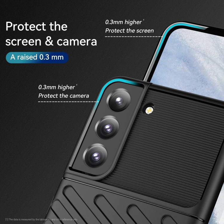 For Samsung Galaxy S23 5G Thunderbolt Shockproof TPU Phone Case(Black) For Samsung Galaxy S23 5G Thunderbolt Shockproof TPU Phone Case(Black)