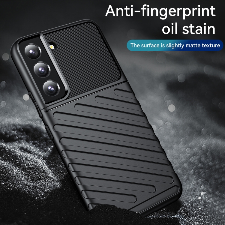 For Samsung Galaxy S23 5G Thunderbolt Shockproof TPU Phone Case(Black) For Samsung Galaxy S23 5G Thunderbolt Shockproof TPU Phone Case(Black)