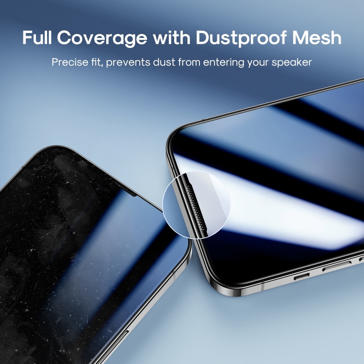 For iPhone 14 JOYROOM JR-H01 2.5D Screen Printing Full Screen Black Edge Tempered Glass Film For iPhone 14 JOYROOM JR-H01 2.5D Screen Printing Full Screen Black Edge Tempered Glass Film