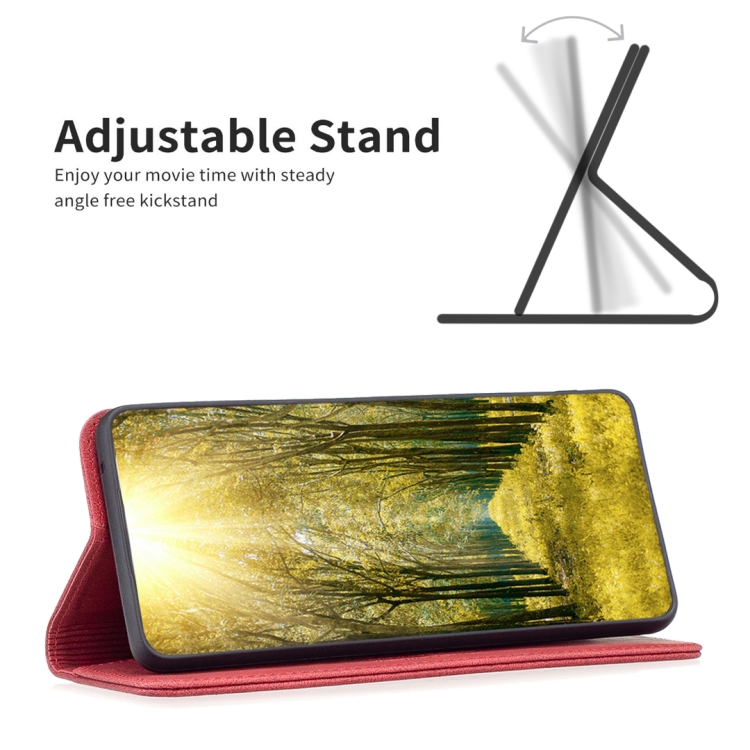 For Samsung Galaxy S23 5G Magnetic RFID Blocking Anti-Theft Leather Phone Case(Red) For Samsung Galaxy S23 5G Magnetic RFID Blocking Anti-Theft Leather Phone Case(Red)