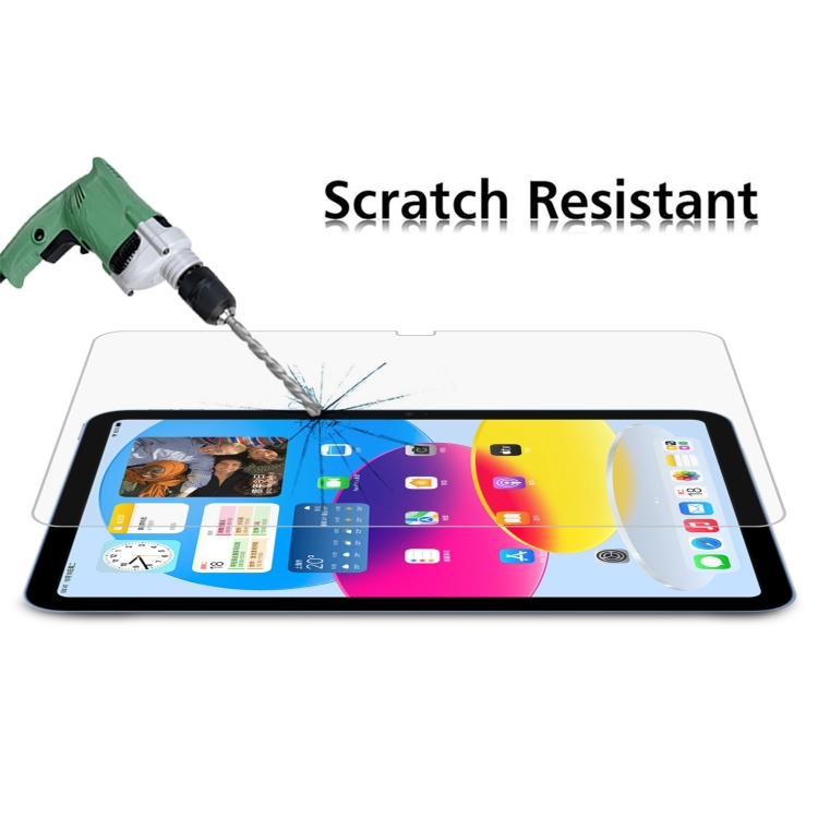 For iPad 10th Gen 10.9 2022 2pcs 0.26mm 9H 2.5D Explosion-proof Tempered Glass Film For iPad 10th Gen 10.9 2022 2pcs 0.26mm 9H 2.5D Explosion-proof Tempered Glass Film