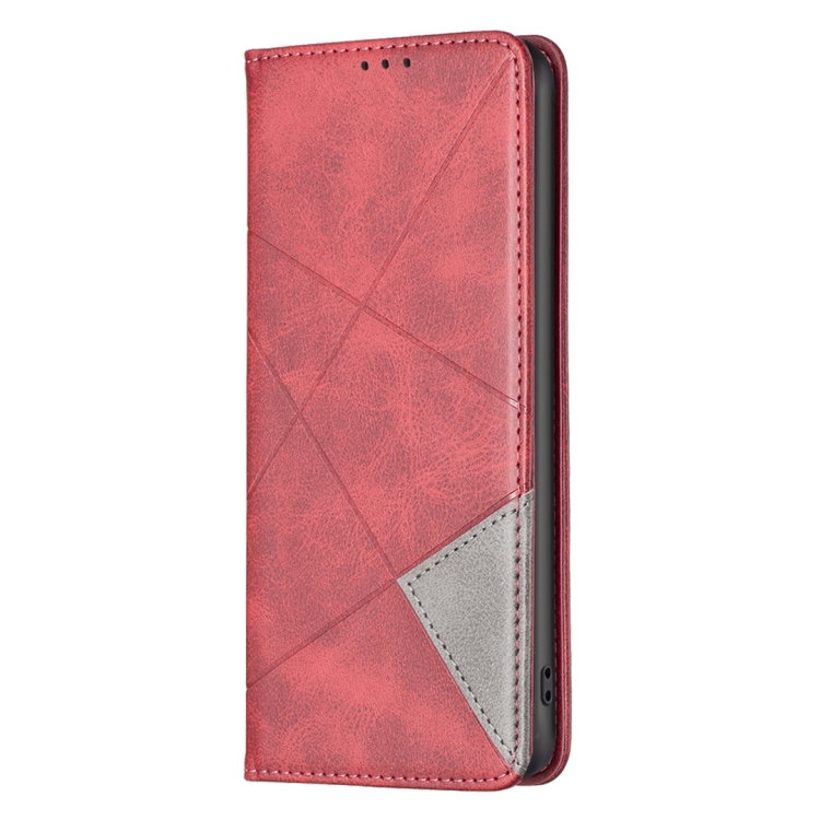 For Samsung Galaxy S23 5G Prismatic Invisible Magnetic Leather Phone Case(Red) For Samsung Galaxy S23 5G Prismatic Invisible Magnetic Leather Phone Case(Red)