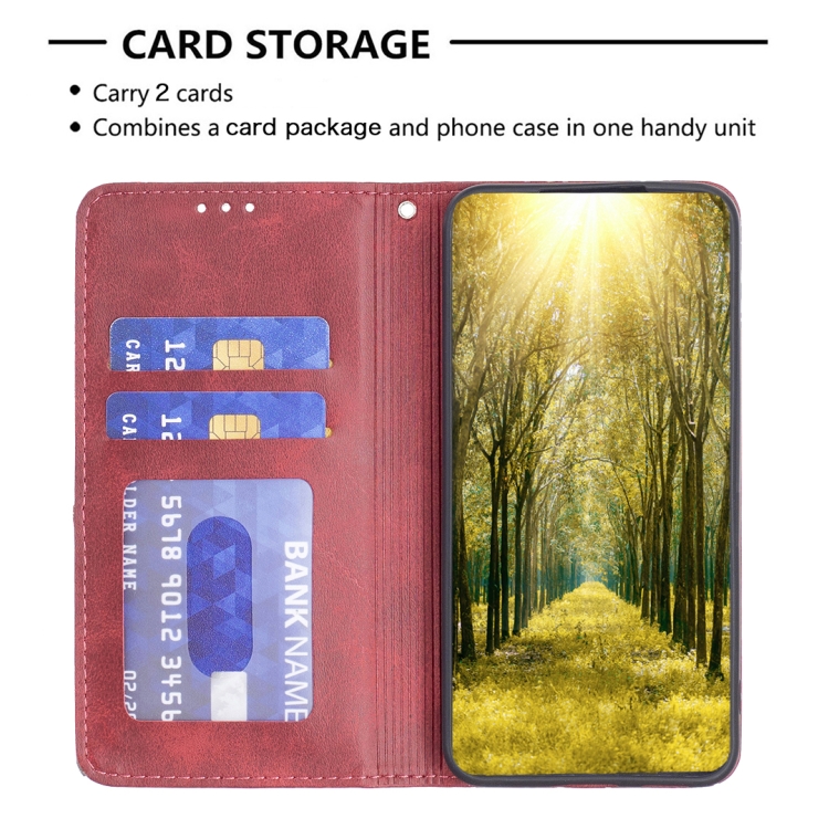 For Samsung Galaxy S23 5G Prismatic Invisible Magnetic Leather Phone Case(Red) For Samsung Galaxy S23 5G Prismatic Invisible Magnetic Leather Phone Case(Red)