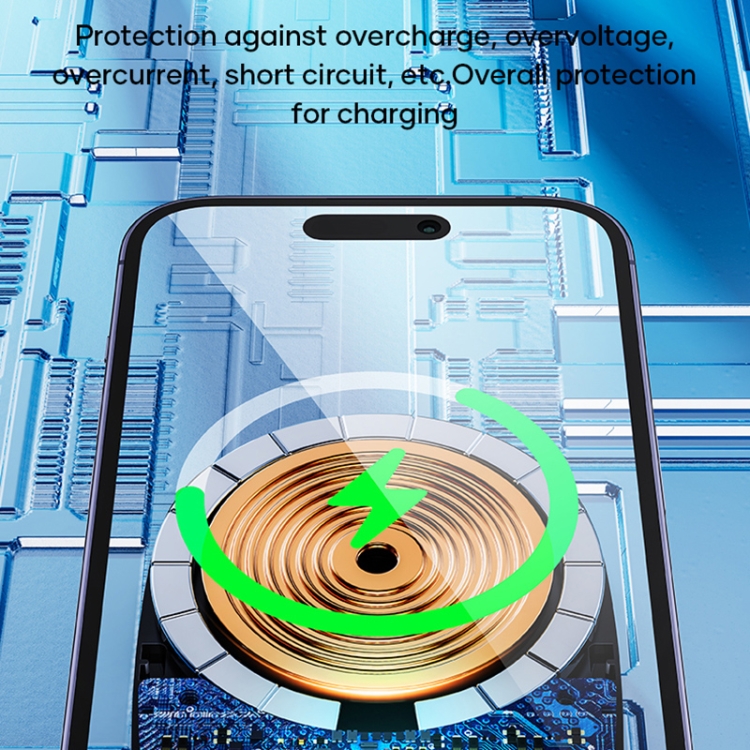 ROCK W39 Shock-absorption Magnetic Car Wireless Charging Holder(Black) ROCK W39 Shock-absorption Magnetic Car Wireless Charging Holder(Black)