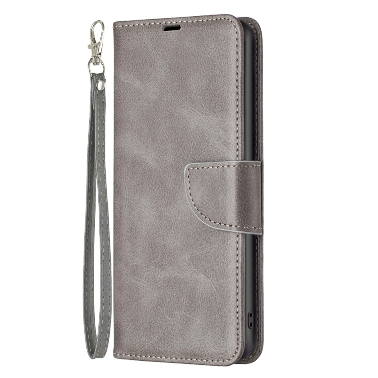For Samsung Galaxy S23 5G Lambskin Texture Leather Phone Case(Grey) For Samsung Galaxy S23 5G Lambskin Texture Leather Phone Case(Grey)