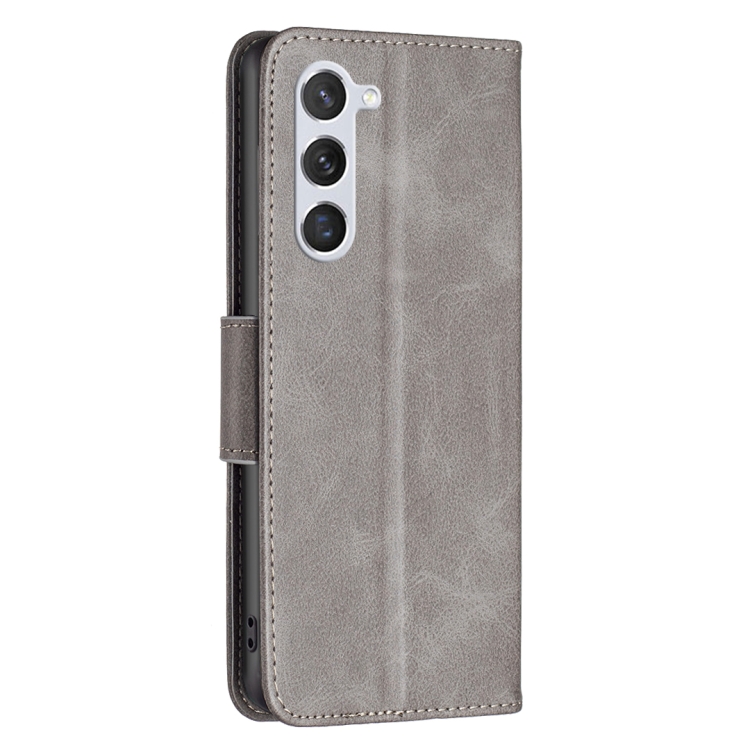 For Samsung Galaxy S23 5G Lambskin Texture Leather Phone Case(Grey) For Samsung Galaxy S23 5G Lambskin Texture Leather Phone Case(Grey)