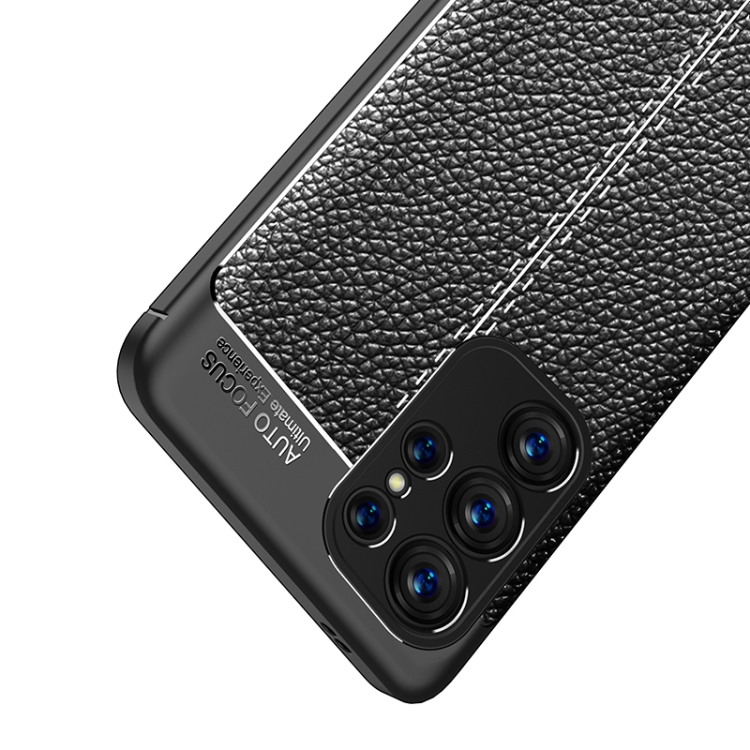 For Samsung Galaxy S23 Ultra 5G Litchi Texture Shockproof TPU Phone Case(Black) For Samsung Galaxy S23 Ultra 5G Litchi Texture Shockproof TPU Phone Case(Black)