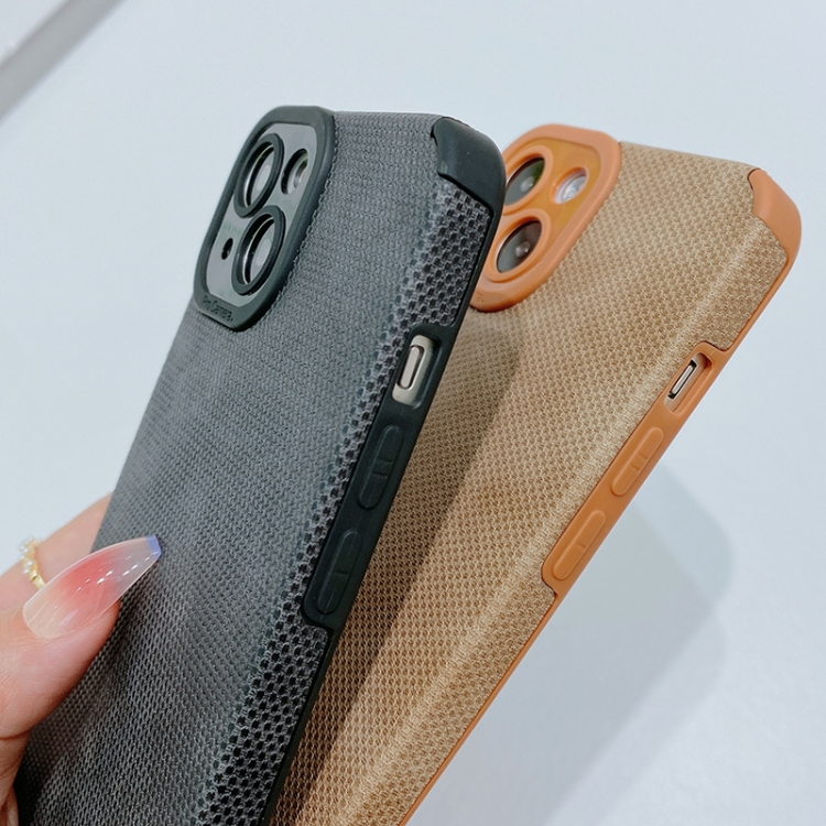 For iPhone 14 TPU Leather Phone Case(Brown) For iPhone 14 TPU Leather Phone Case(Brown)
