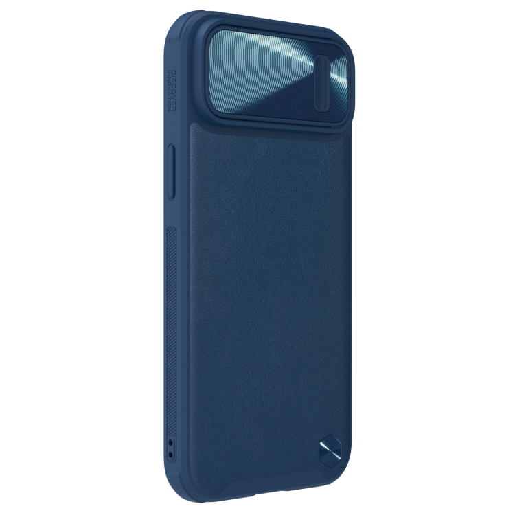 For iPhone 14 NILLKIN PC + TPU Magnetic Phone Case(Blue) For iPhone 14 NILLKIN PC + TPU Magnetic Phone Case(Blue)