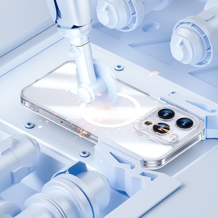 For iPhone 14 Plus Benks Corning Glass MagSafe Phone Case(Transparent) For iPhone 14 Plus Benks Corning Glass MagSafe Phone Case(Transparent)