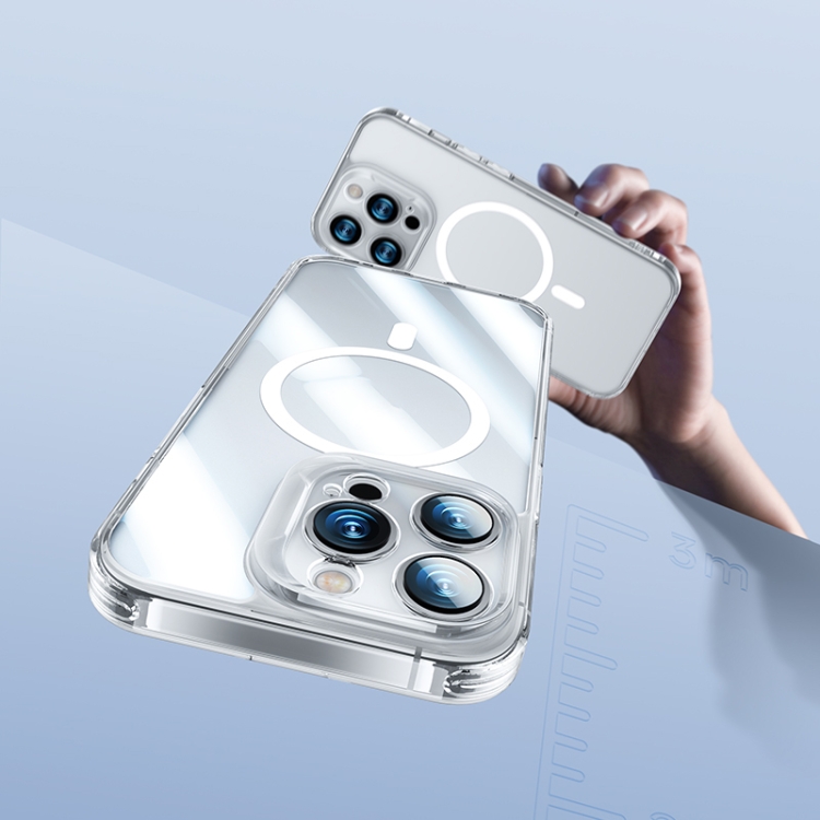 For iPhone 14 Plus Benks Corning Glass MagSafe Phone Case(Transparent) For iPhone 14 Plus Benks Corning Glass MagSafe Phone Case(Transparent)