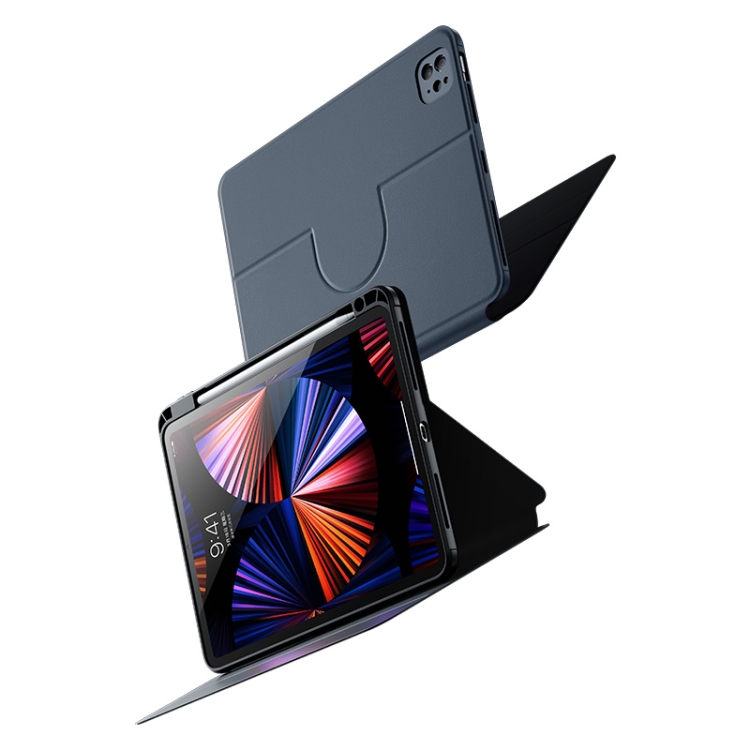 For iPad Pro 11 2022/2021/2020 Benks Split Magnetic Leather Case with Holder(Black) For iPad Pro 11 2022/2021/2020 Benks Split Magnetic Leather Case with Holder(Black)