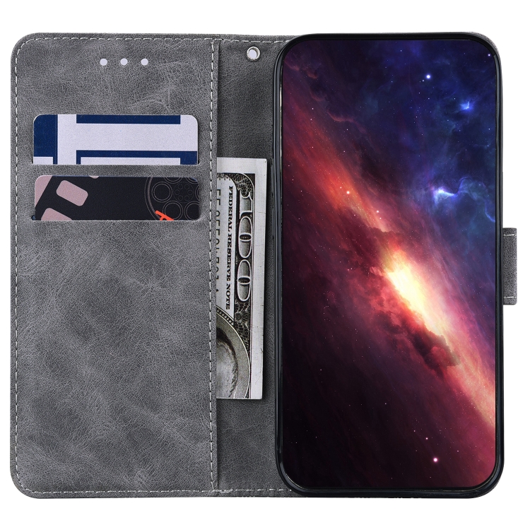 For Samsung Galaxy A04/M13 5G Geometric Embossed Flip Leather Phone Case(Grey) For Samsung Galaxy A04/M13 5G Geometric Embossed Flip Leather Phone Case(Grey)