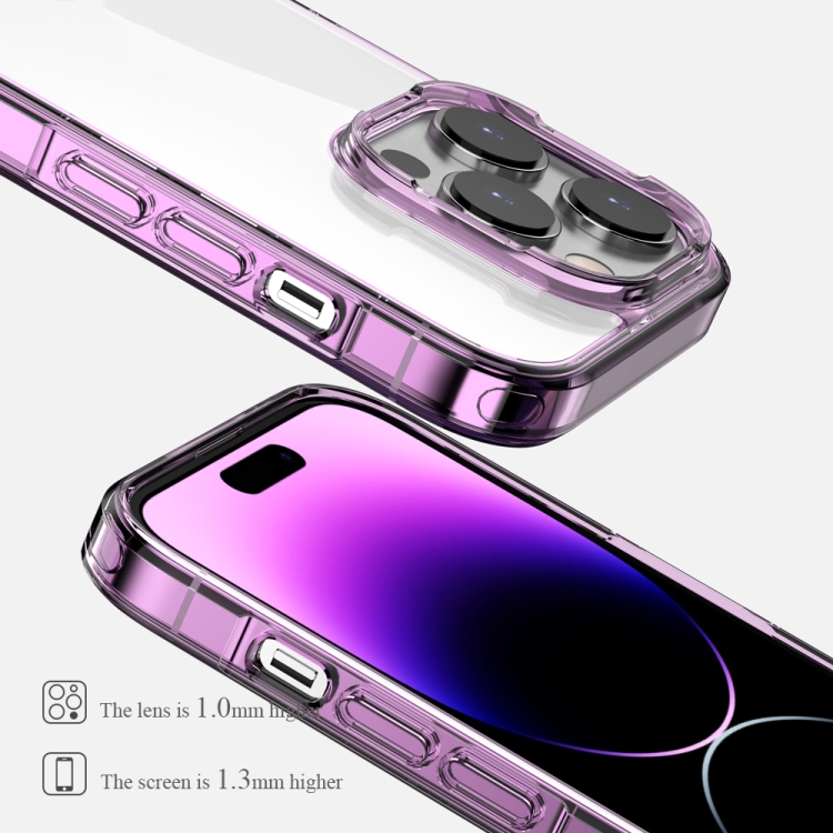 For iPhone 14 Plus Aurora Series MagSafe Phone Case(Transparent Black) For iPhone 14 Plus Aurora Series MagSafe Phone Case(Transparent Black)