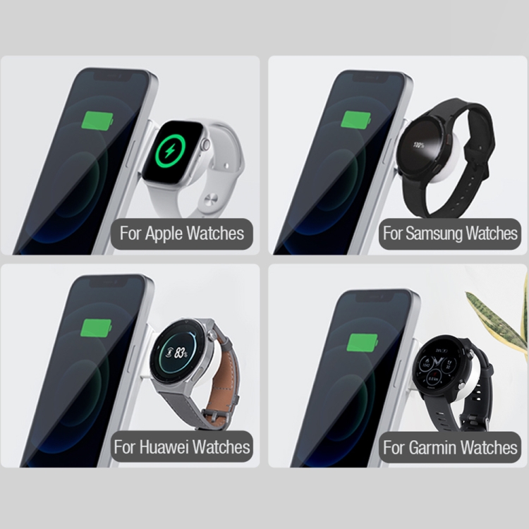 NILLKIN 3 in 1 Magnetic Wireless Charger, Specification:US Plug