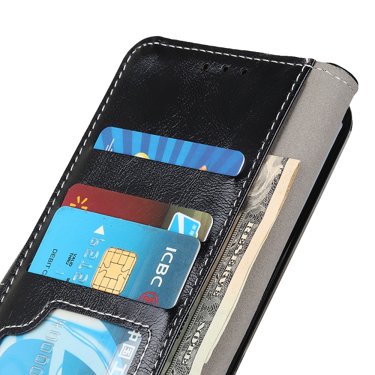 For Samsung Galaxy S23+ 5G Retro Crazy Horse Texture Horizontal Flip Leather Phone Case(Black) For Samsung Galaxy S23+ 5G Retro Crazy Horse Texture Horizontal Flip Leather Phone Case(Black)