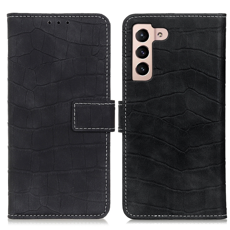 For Samsung Galaxy S23 5G Magnetic Crocodile Texture Horizontal Flip Leather Phone Case(Black) For Samsung Galaxy S23 5G Magnetic Crocodile Texture Horizontal Flip Leather Phone Case(Black)