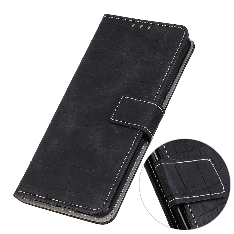 For Samsung Galaxy S23 5G Magnetic Crocodile Texture Horizontal Flip Leather Phone Case(Black) For Samsung Galaxy S23 5G Magnetic Crocodile Texture Horizontal Flip Leather Phone Case(Black)