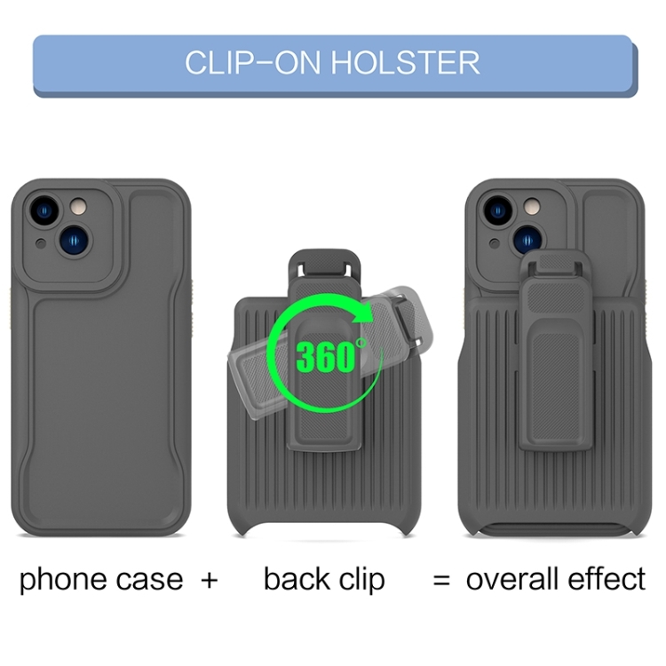 For Samsung Galaxy S23 Ultra 5G Explorer Series Back Clip Holder PC Phone Case(Red) For Samsung Galaxy S23 Ultra 5G Explorer Series Back Clip Holder PC Phone Case(Red)
