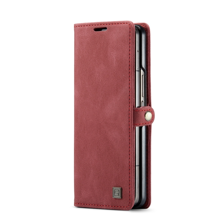 For Samsung Galaxy Z Fold4 AutSpace A01 Retro Skin-feel Crazy Horse RFID Leather Phone Case(Wine Red) For Samsung Galaxy Z Fold4 AutSpace A01 Retro Skin-feel Crazy Horse RFID Leather Phone Case(Wine Red)