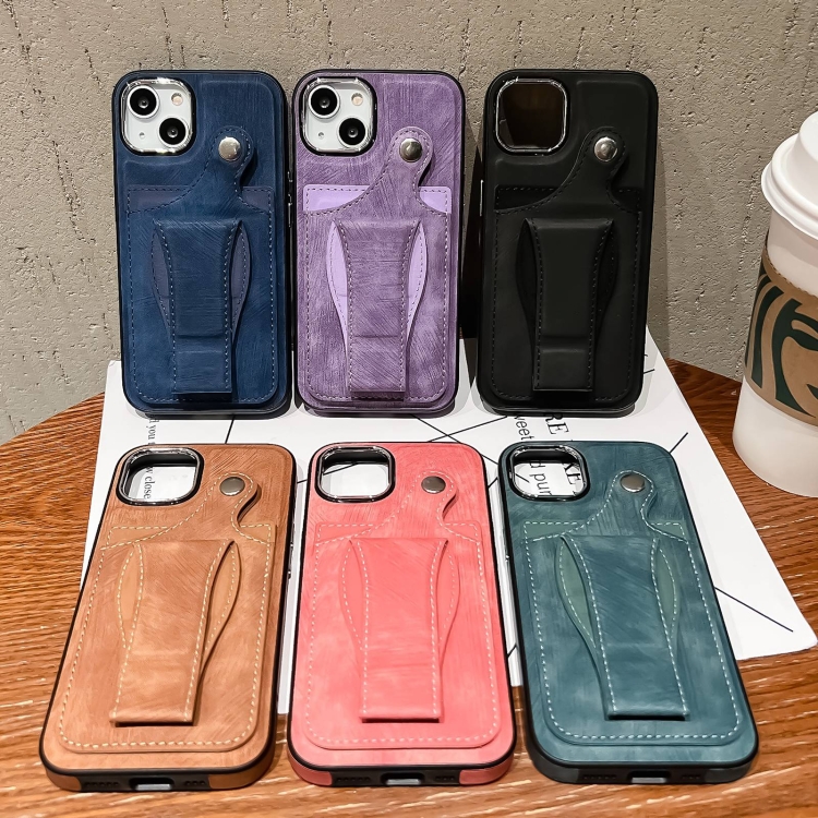 For iPhone 14 Plus Side Leather Rotation Card Holder Phone Case(Pink) For iPhone 14 Plus Side Leather Rotation Card Holder Phone Case(Pink)