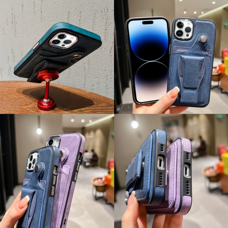 For iPhone 14 Plus Side Leather Rotation Card Holder Phone Case(Pink) For iPhone 14 Plus Side Leather Rotation Card Holder Phone Case(Pink)
