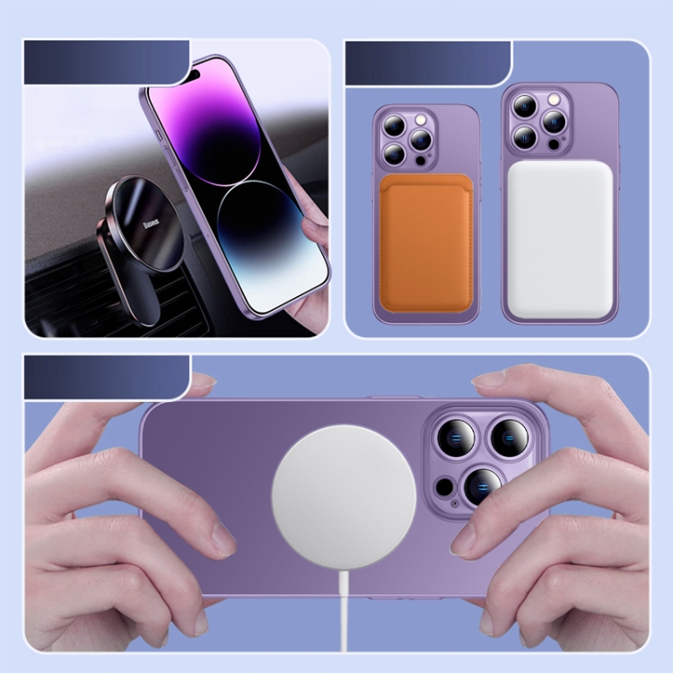 For iPhone 14 Plus Star Ring Magsafe Phone Case(Black) For iPhone 14 Plus Star Ring Magsafe Phone Case(Black)