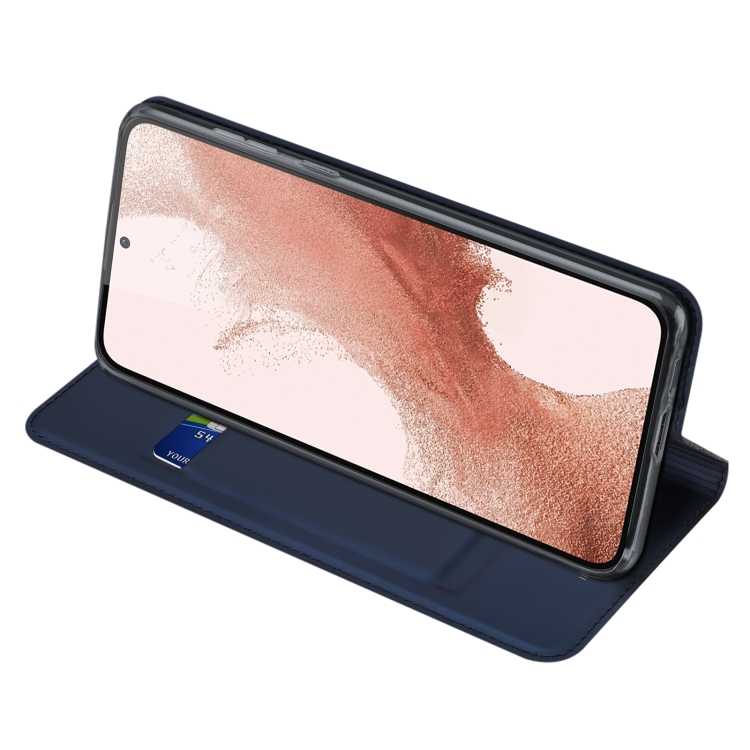 For Samsung Galaxy S23+ 5G DUX DUCIS Skin Pro Series Flip Leather Phone Case(Blue) For Samsung Galaxy S23+ 5G DUX DUCIS Skin Pro Series Flip Leather Phone Case(Blue)
