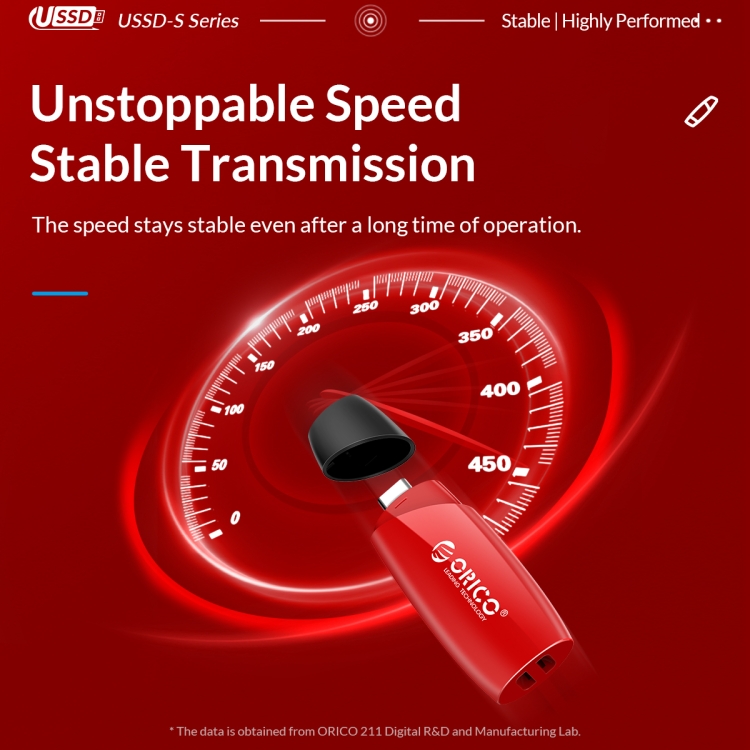 ORICO USB Solid State Flash Drive, Read: 520MB/s, Write: 450MB/s ...