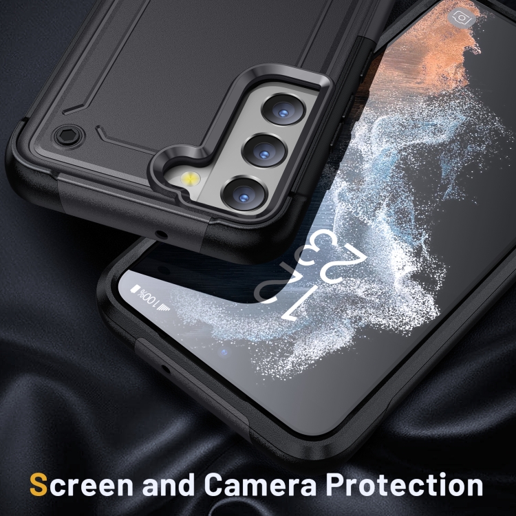 For Samsung Galaxy S21 5G 2 in 1 Soft TPU Hard PC Phone Case(Grey) For Samsung Galaxy S21 5G 2 in 1 Soft TPU Hard PC Phone Case(Grey)