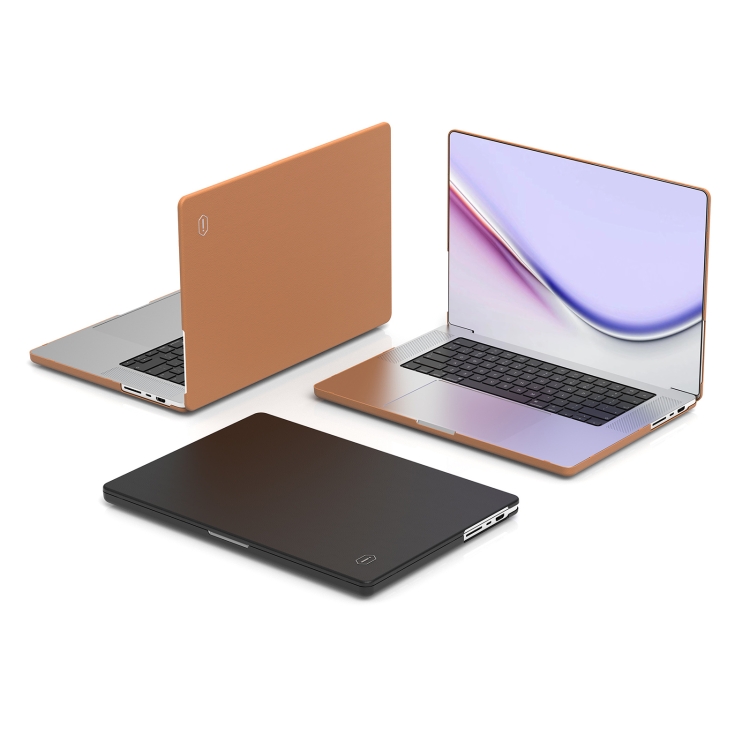 For MacBook Pro 13.3 inch 2020 WiWU Leather Shield Case(Brown) For MacBook Pro 13.3 inch 2020 WiWU Leather Shield Case(Brown)