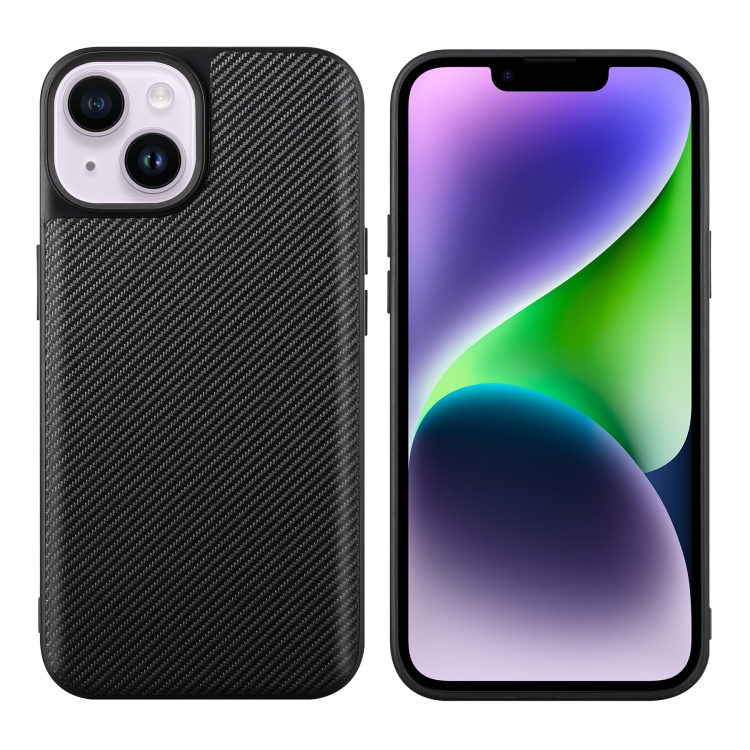 For iPhone 14 ViLi TC Series Kevlar Carbon Fiber Texture Phone Case(Black) For iPhone 14 ViLi TC Series Kevlar Carbon Fiber Texture Phone Case(Black)