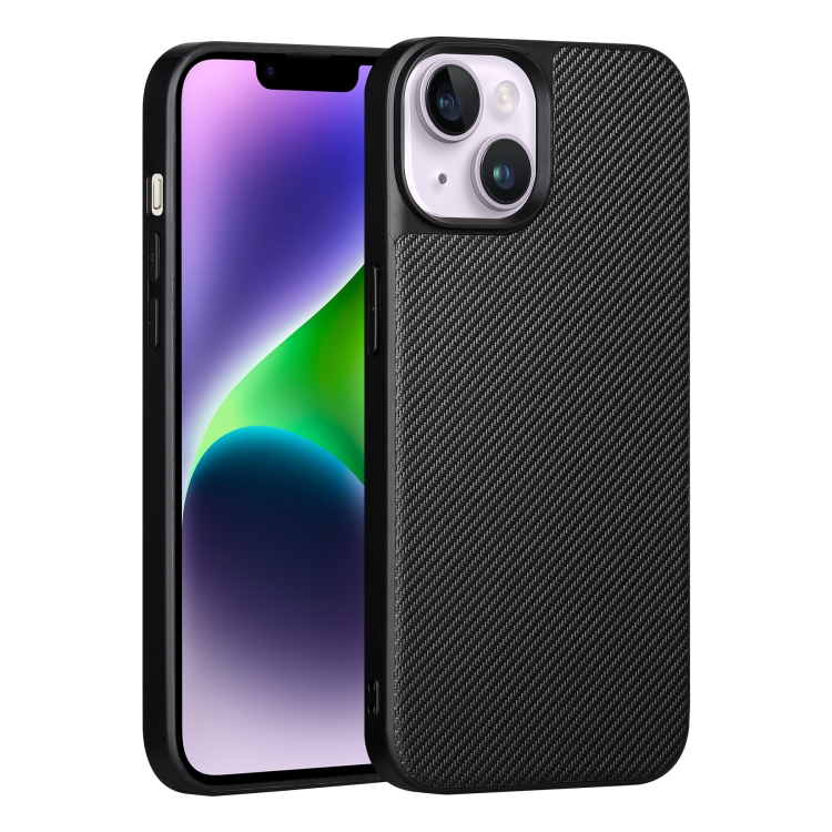 For iPhone 14 ViLi TC Series Kevlar Carbon Fiber Texture Phone Case(Black) For iPhone 14 ViLi TC Series Kevlar Carbon Fiber Texture Phone Case(Black)