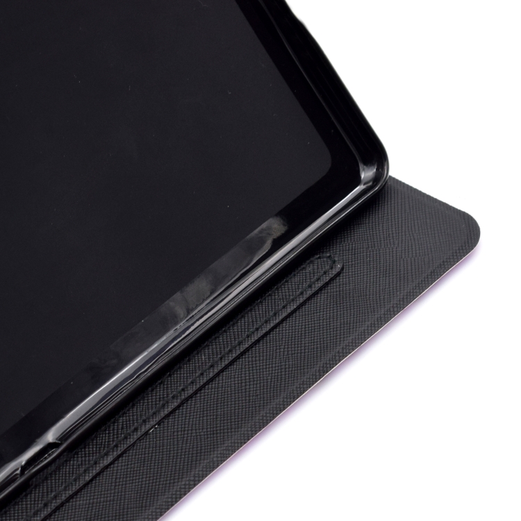 For iPad 2 / 3 / 4 Horizontal Painted Flat Leather Case with Sleep Function & Pen Cover & Card Slot & Holder(Shar Pei)