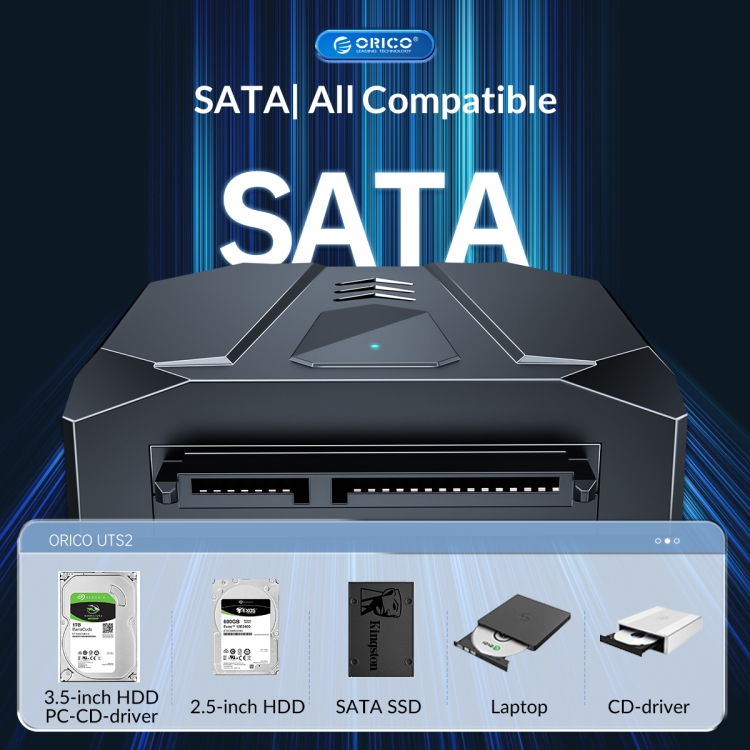 ORICO UTS2 USB 3.0 Adaptador SATA HDD De 2,5 Pulgadas Con.