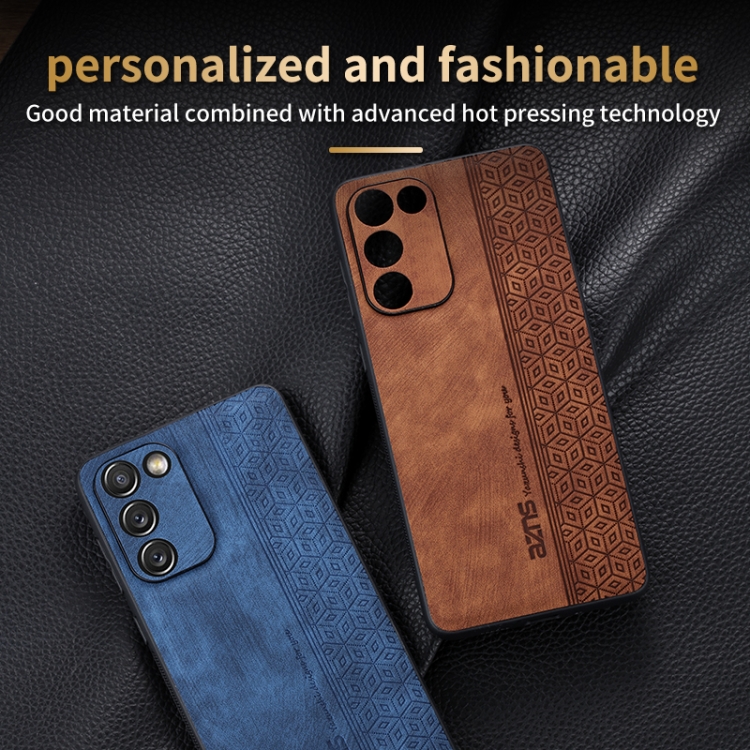 For Samsung Galaxy S20 FE / S20 Lite AZNS 3D Embossed Skin Feel Phone Case(Black) For Samsung Galaxy S20 FE / S20 Lite AZNS 3D Embossed Skin Feel Phone Case(Black)