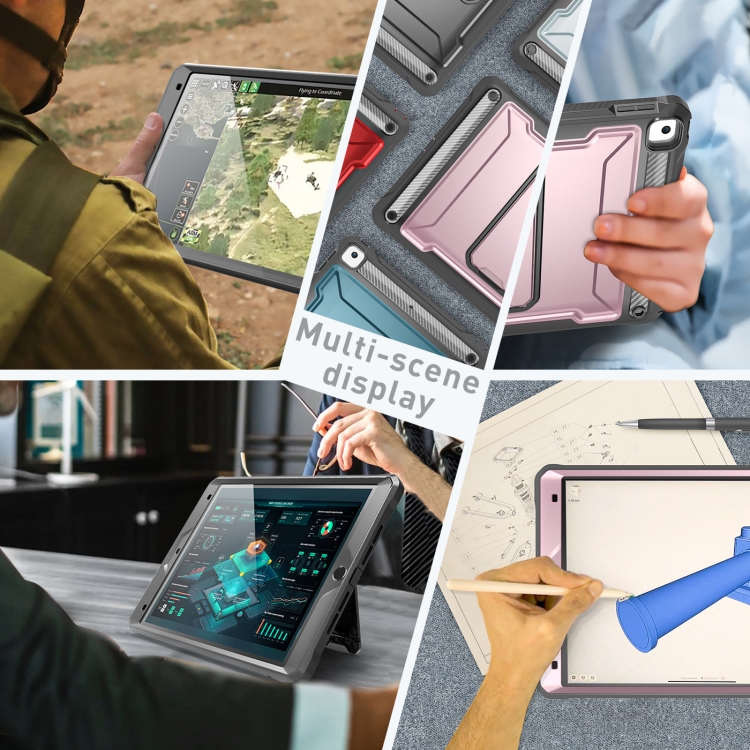 For iPad 10.5 2020 / Air 2019 Explorer Tablet Protective Case with Screen Protector(Violet) For iPad 10.5 2020 / Air 2019 Explorer Tablet Protective Case with Screen Protector(Violet)