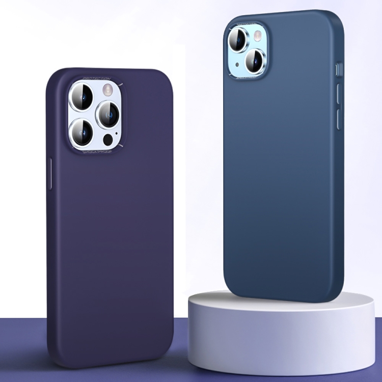 For iPhone 14 TOTUDESIGN AA-148 Brilliant Series Shockproof Liquid Silicone Phone Case(Dark Purple) For iPhone 14 TOTUDESIGN AA-148 Brilliant Series Shockproof Liquid Silicone Phone Case(Dark Purple)