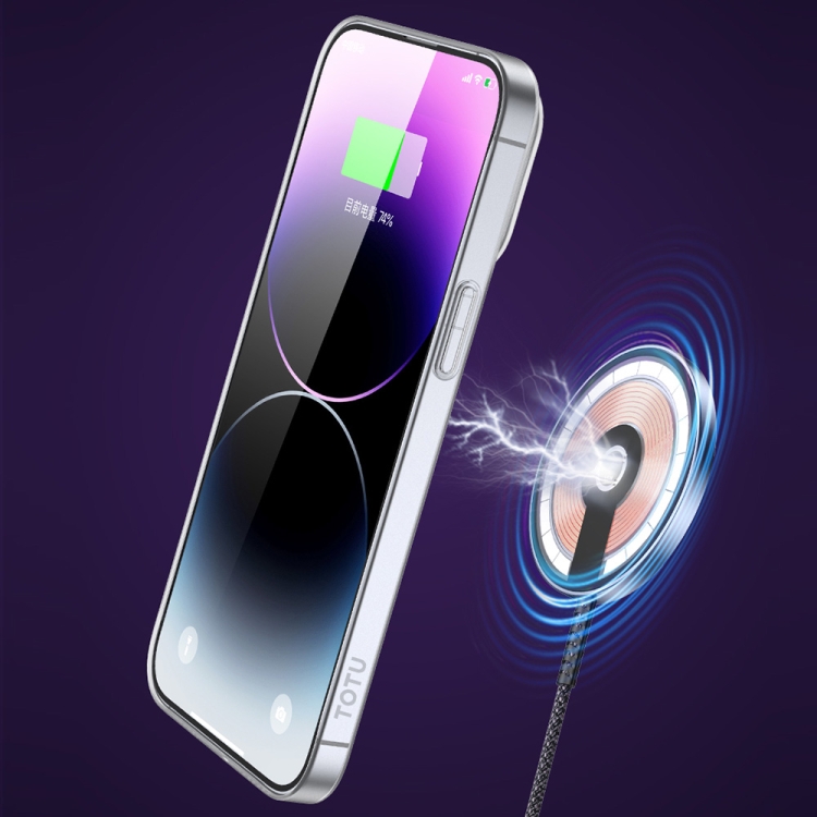 For iPhone 14 Plus TOTUDESIGN AA-170 Zero Feeling Series Frosted Magsafe Phone Case(Transparent) For iPhone 14 Plus TOTUDESIGN AA-170 Zero Feeling Series Frosted Magsafe Phone Case(Transparent)