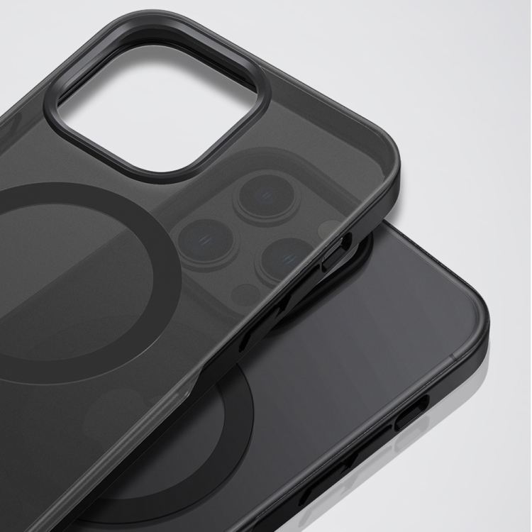 For iPhone 14 TOTUDESIGN AA-178 Gingle Series Translucent Matte Magsafe Phone Case(Black) For iPhone 14 TOTUDESIGN AA-178 Gingle Series Translucent Matte Magsafe Phone Case(Black)