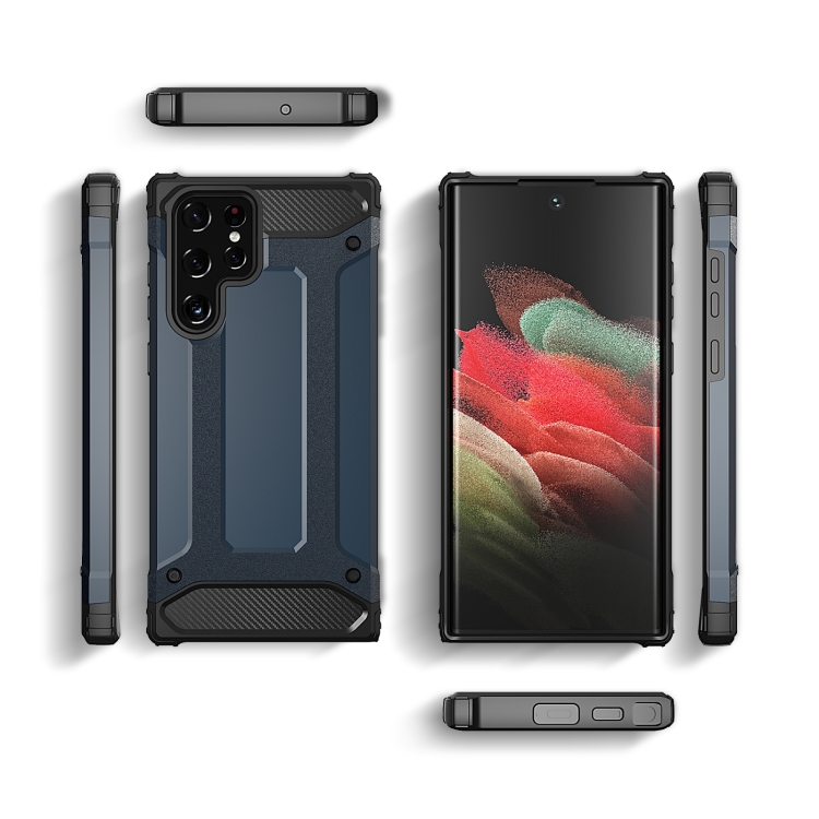 For Samsung Galaxy S23 Ultra 5G Magic Armor TPU Hard PC Phone Case(Black) For Samsung Galaxy S23 Ultra 5G Magic Armor TPU Hard PC Phone Case(Black)