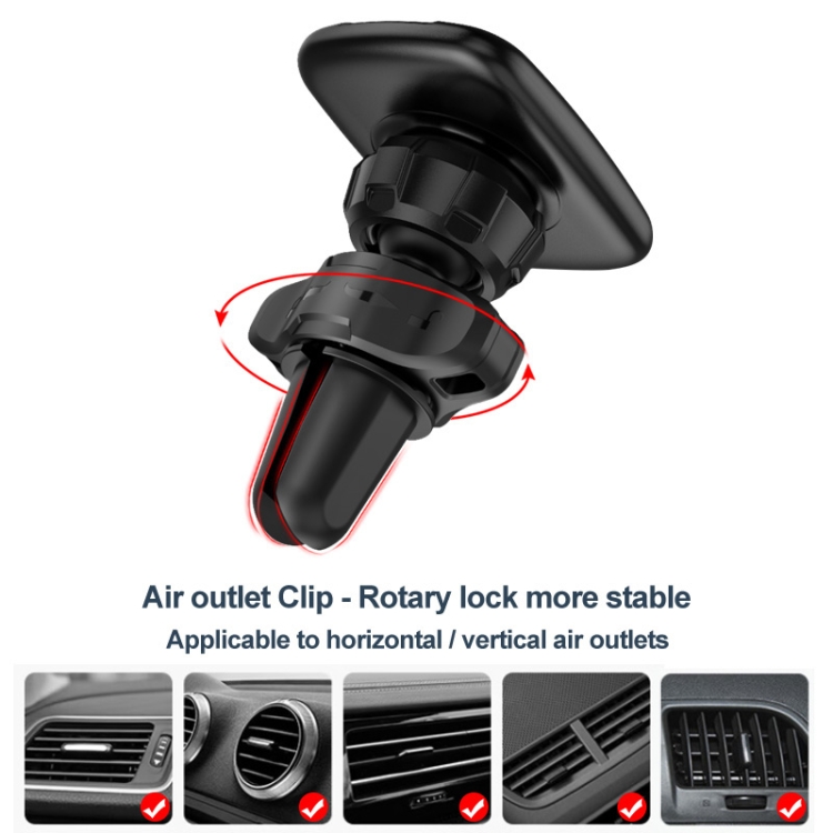IMAK C5-F1 Magnetic Air Outlet Car Holder(Black) IMAK C5-F1 Magnetic Air Outlet Car Holder(Black)