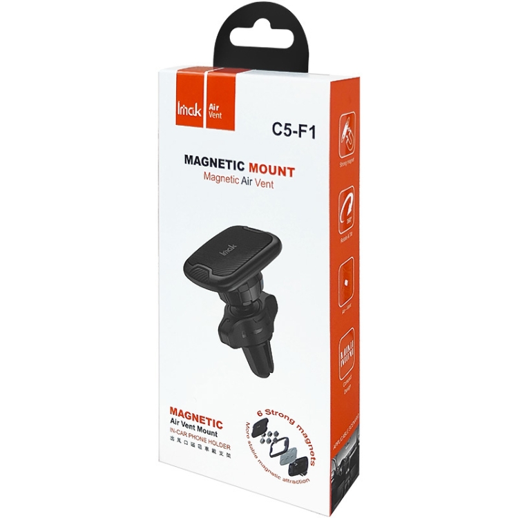 IMAK C5-F1 Magnetic Air Outlet Car Holder(Black) IMAK C5-F1 Magnetic Air Outlet Car Holder(Black)